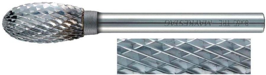 3x38mm TRE, typ ostří   6, SK technická fréza, průměr upínací stopky 3 mm